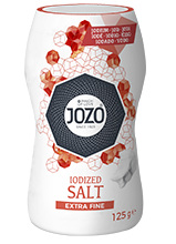 Iodized salt extra fine 125g Mini shaker